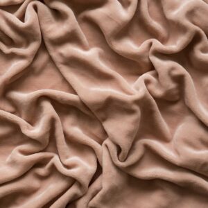 Jerry Fabrics Hřejivé prostěradlo mikroflanel 180x200 cm - Kávová