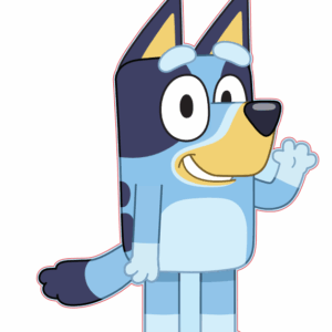 Jerry Fabrics Tvarovaný polštářek - Bluey