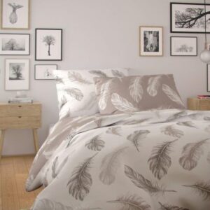 Kvalitex Bavlněné povlečení NORDIC COLLECTION 140x220 + 70x90 cm - SHELBY prodloužené