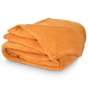 TipTrade Deka mikroplyš 150x200 cm - Hořčicová