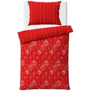 TipTrade Vánoční bavlněné povlečení 140x200 + 70x90 cm - Vánoční ozdoby