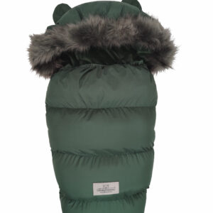 Babymatex Zimní fusak do kočárku VENUS + rukávník - Lahvově zelený