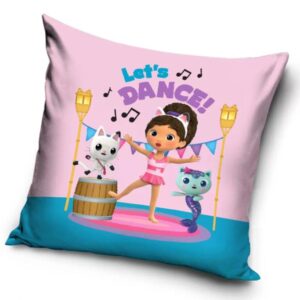 Carbotex Povlak na polštářek 40x40 cm - Gabby’s Dollhouse - Pojďme tančit