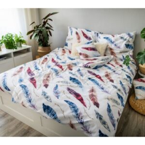 Jahu Bavlněné povlečení 140x200 + 70x90 + 40x40 cm - Piume