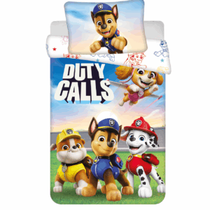 Jerry Fabrics Povlečení do postýlky 100x135 + 40x60 cm - Tlapková patrola "PP556"
