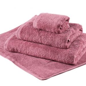 Profod Bavlněná froté koupelnová předložka PASTEL 50x70 cm - Plum