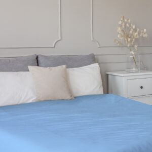 TipTrade Prostěradlo Jersey MAKO 140x200 cm - Středně modré