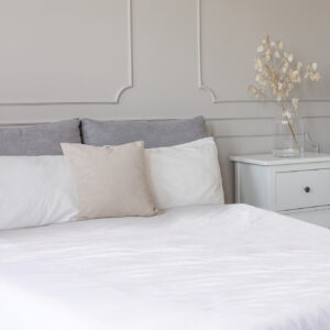 TipTrade Prostěradlo Jersey MAKO 200x200 cm - Bílé