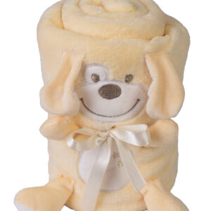 Babymatex Deka WILLY 85x100 cm - Smetanová Pejsek