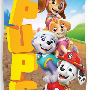 Carbotex Bavlněná froté osuška 70x140 cm - Tlapková Patrola Liberty Skye Everest a Marshall