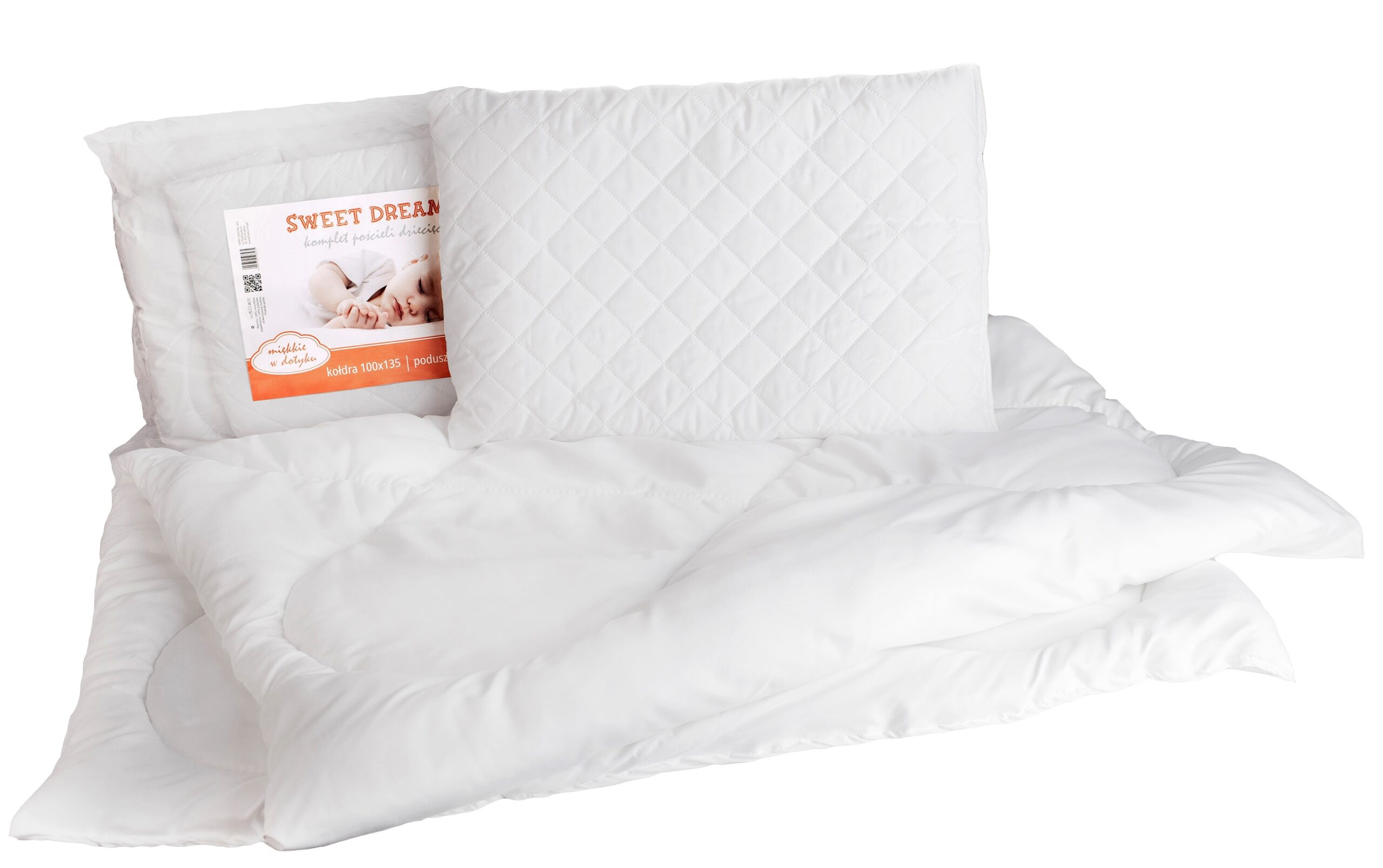 FARO Set dětská přikrývka a polštář do postýlky - 100x135 + 40x60 cm