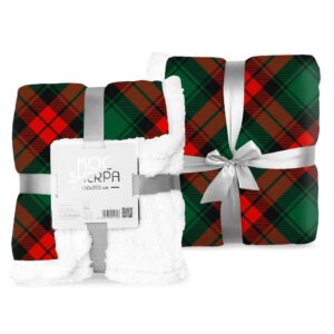 Jahu Deka beránková 150x200 cm - Vánoční károvaná