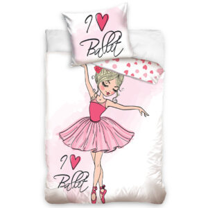 TipTrade Bavlněné povlečení 140x200 + 70x90 cm - Baletka