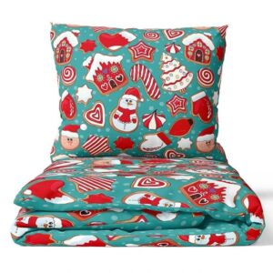 TipTrade Vánoční bavlněné povlečení 140x200 + 70x90 cm - Perníčková show