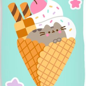 Carbotex Bavlněná froté osuška 70x140 cm -  Kočička Pusheen Sladká jako zmrzlina