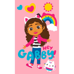 Carbotex Bavlněný froté ručníček 30x50 cm - Gábinin Kouzelný Domek Ahoj Gábi