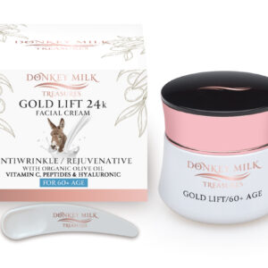 Donkey Milk Treasures Pleťový krém proti vráskám Gold Lift 24k s oslím mlékem (50ml)