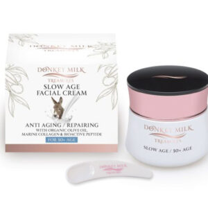 Donkey Milk Treasures Pleťový krém zpomalující stárnutí s oslím mlékem a mořským kolagenem (50 ml)