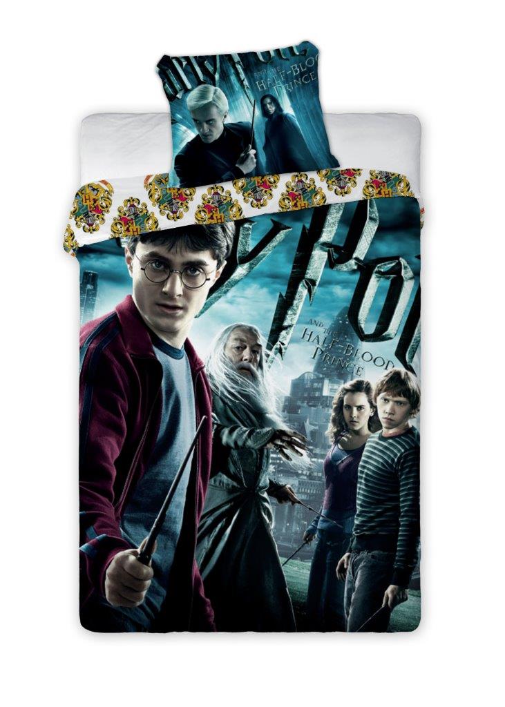FARO Bavlněné povlečení 140x200 + 70x90 cm - Harry Potter a Princ dvojí krve