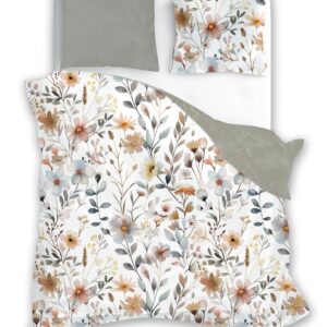 FARO Bavlněné saténové povlečení 140x200 + 70x90 cm - Boho 006