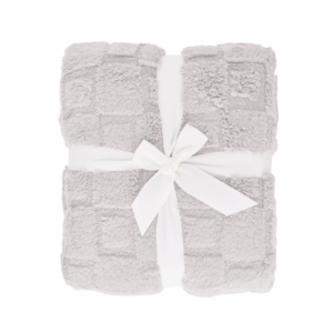 FARO Deka mikroplyšová sherpa 150x200 cm - Cube krémová