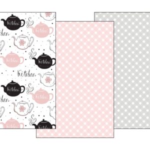 FARO Sada utěrek 3 ks 40x60 cm - Čajník