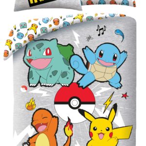 Halantex Povlečení z mikrovlákna 140x200 + 70x90 cm - Pokémon Rule