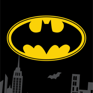 Jerry Fabrics Bavlněná froté osuška 70x140 cm - Batman "The Emblem"