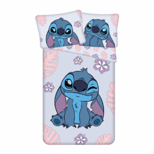 Jerry Fabrics Bavlněné povlečení 140x200 + 70x90 cm - Lilo and Stitch "Cute"