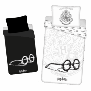 Jerry Fabrics Bavlněné povlečení se svítícím efektem 140x200 + 70x90 cm - Harry Potter "HP144"