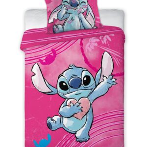 Jerry Fabrics Povlečení do postýlky 100x135 + 40x60 cm - Lilo and Stitch 001