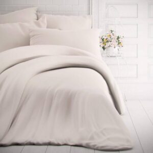 Kvalitex Jednobarevné bavlněné povlečení 140x200 + 70x90 cm - Bílé