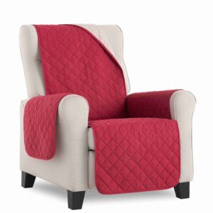 PovlečemeVás Oboustranný potah na křeslo - červená