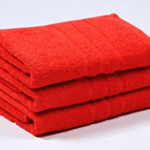Profod Bavlněný froté ručník COMFORT 50x100cm - Červená