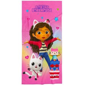 TipTrade Bavlněná froté osuška 70 x1 40 cm - Gábinin Kouzelný Domek "Překvapení"