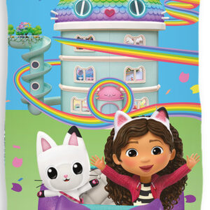 TipTrade Bavlněná froté osuška 70x140 cm - Gabby's Dollhouse Mňaužasná projížďka