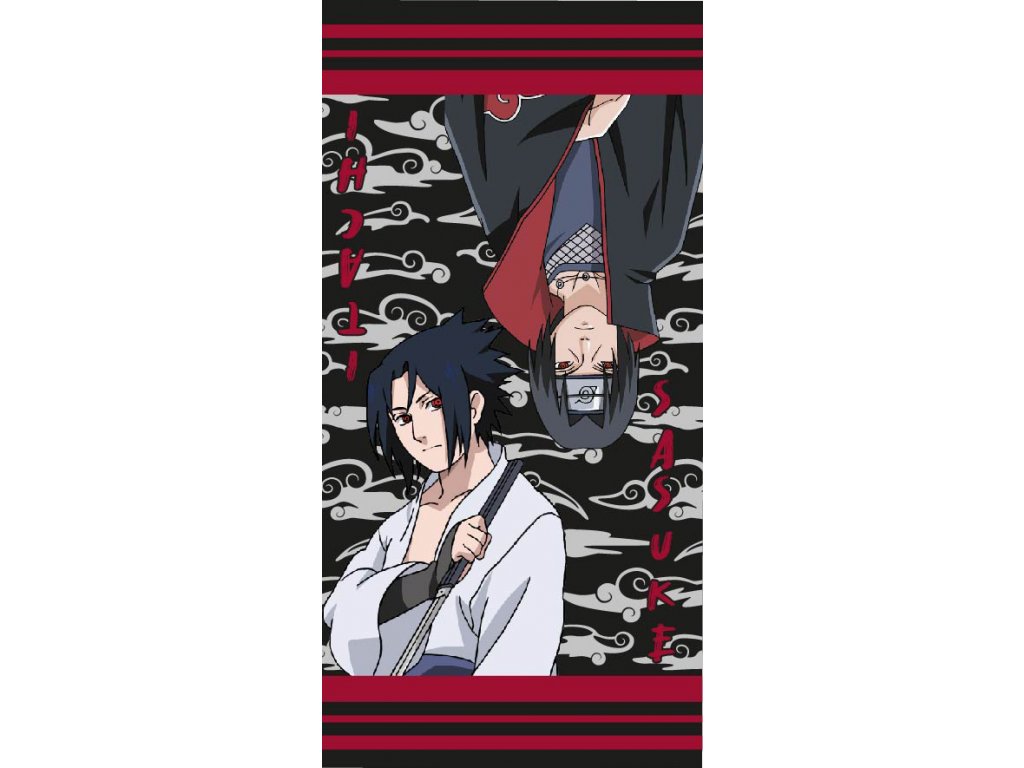 TipTrade Bavlněná froté osuška 70x140 cm - Naruto