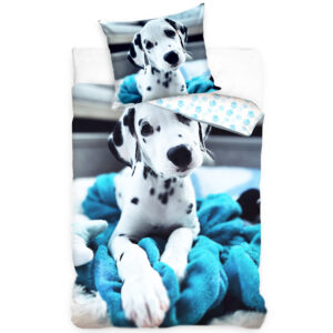 TipTrade Bavlněné povlečení 140x200 + 70x90 cm - Pes dalmatin
