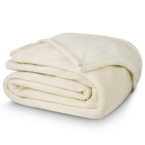 TipTrade Deka mikroplyš 150x200 cm - Smetanová