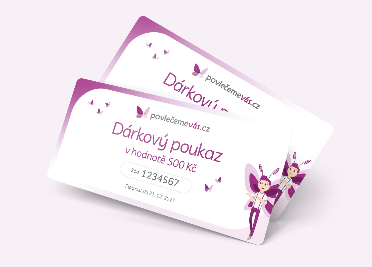 povlečemevás.cz Dárkový poukaz 500 Kč - elektronický