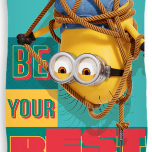 Carbotex Bavlněná froté osuška 70x140 cm - Mimoni Baboi Stuart