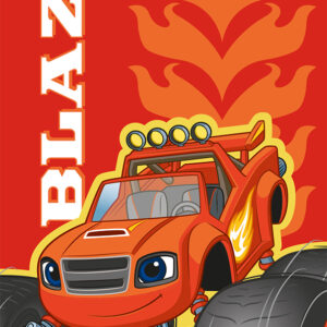 Carbotex Bavlněný froté ručníček 30x50 cm - Plamínek a čtyřkoláci Ohnivá stopa