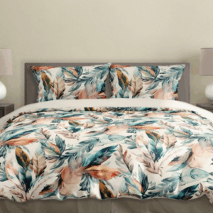 FARO Bavlněné saténové povlečení 140x200 + 70x90 cm - Milagro Verde 005