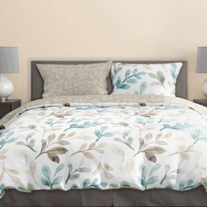 FARO Bavlněné saténové povlečení 140x200 + 70x90 cm - Milagro Verde 018