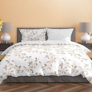 FARO Bavlněné saténové povlečení 140x200 + 70x90 cm - Milagro Verde 021