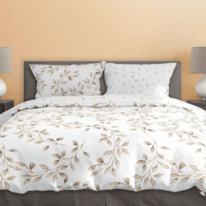 FARO Bavlněné saténové povlečení 140x200 + 70x90 cm - Milagro Verde 021