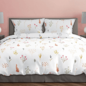 FARO Bavlněné saténové povlečení 140x200 + 70x90 cm - Milagro Verde 022