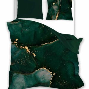 FARO Bavlněné saténové povlečení 140x200 + 70x90 cm - Minerals 008