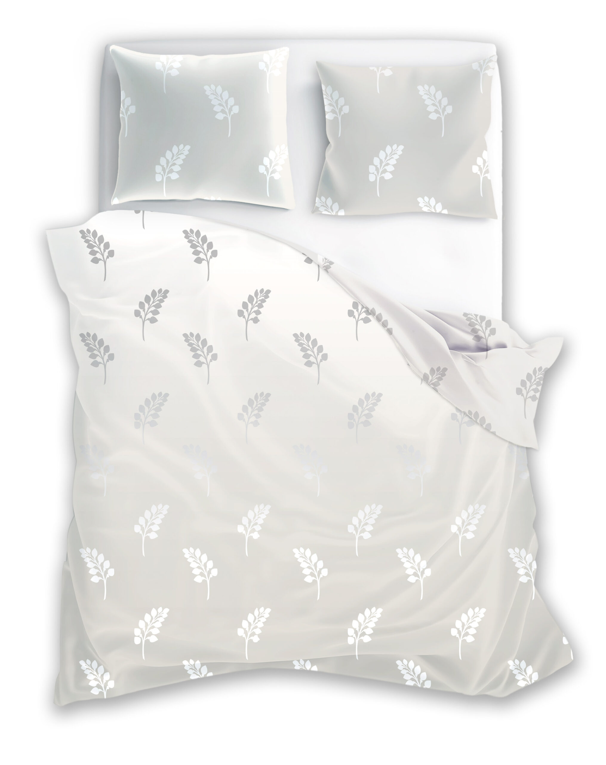 FARO Bavlněné saténové povlečení 140x200 + 70x90 cm - Piano 001