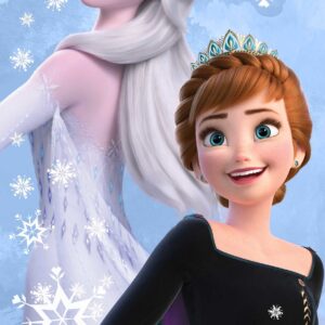 Jerry Fabrics Bavlněná froté osuška 70x140 cm - Frozen "Sisters 06"